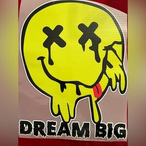 5 Dream Big dtf prints